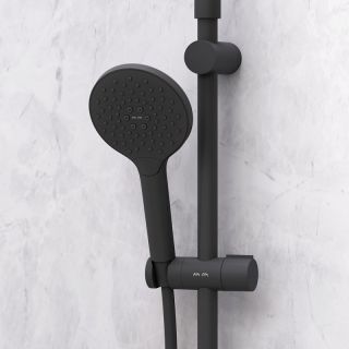 Душевой уголок AM.PM Gem S WK93ES  профиль черный 120х90 см